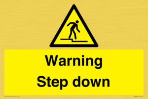 WA7800: Warning Step down