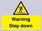 WA7800: Warning Step down