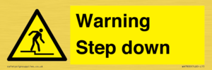 WA7800: Warning Step down