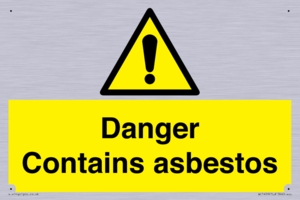 WC1459: Danger contains asbestos