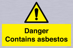WC1459: Danger contains asbestos