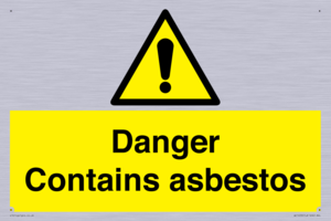WC1459: Danger contains asbestos