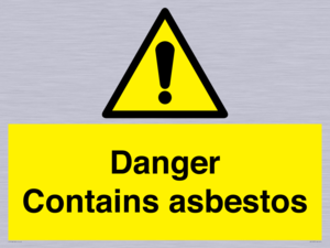 WC1459: Danger contains asbestos