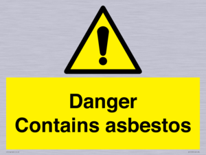 WC1459: Danger contains asbestos