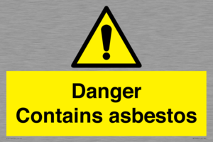 WC1459: Danger contains asbestos