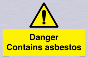 WC1459: Danger contains asbestos