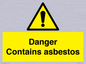 WC1459: Danger contains asbestos