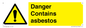 WC1459: Danger contains asbestos