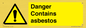 WC1459: Danger contains asbestos