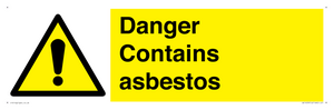 WC1459: Danger contains asbestos