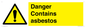 WC1459: Danger contains asbestos