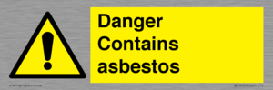 WC1459: Danger contains asbestos