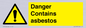WC1459: Danger contains asbestos