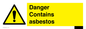WC1459: Danger contains asbestos