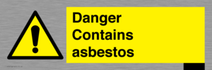 WC1459: Danger contains asbestos