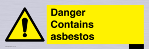 WC1459: Danger contains asbestos