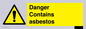 WC1459: Danger contains asbestos