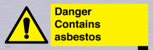 WC1459: Danger contains asbestos