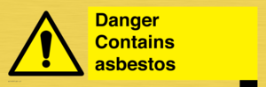 WC1459: Danger contains asbestos
