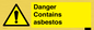 WC1459: Danger contains asbestos