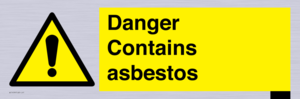 WC1459: Danger contains asbestos