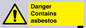 WC1459: Danger contains asbestos