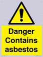 WC1459: Danger contains asbestos