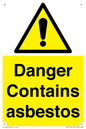 WC1459: Danger contains asbestos