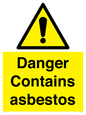 WC1459: Danger contains asbestos