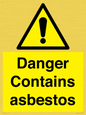 WC1459: Danger contains asbestos