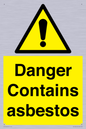 WC1459: Danger contains asbestos