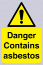WC1459: Danger contains asbestos