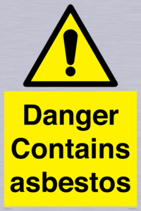WC1459: Danger contains asbestos