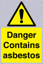 WC1459: Danger contains asbestos