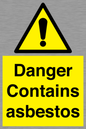 WC1459: Danger contains asbestos