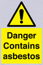 WC1459: Danger contains asbestos