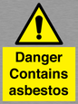 WC1459: Danger contains asbestos