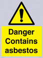 WC1459: Danger contains asbestos