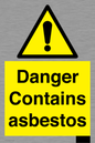 WC1459: Danger contains asbestos