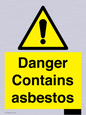 WC1459: Danger contains asbestos