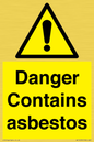 WC1459: Danger contains asbestos