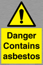 WC1459: Danger contains asbestos
