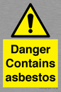 WC1459: Danger contains asbestos