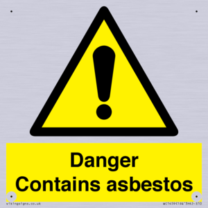 WC1459: Danger contains asbestos