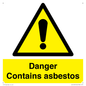WC1459: Danger contains asbestos
