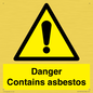 WC1459: Danger contains asbestos