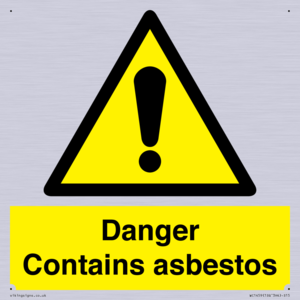 WC1459: Danger contains asbestos
