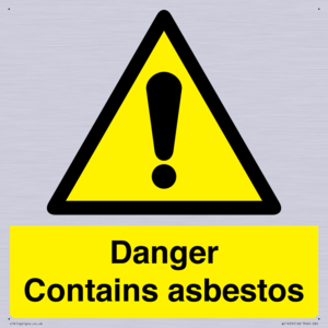 WC1459: Danger contains asbestos