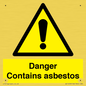 WC1459: Danger contains asbestos