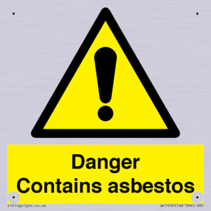 WC1459: Danger contains asbestos